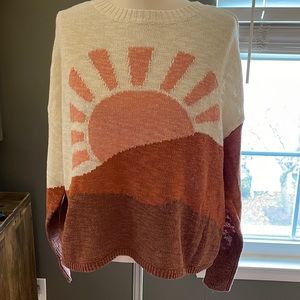 Lou and Grey Light weight Sunrise sweater